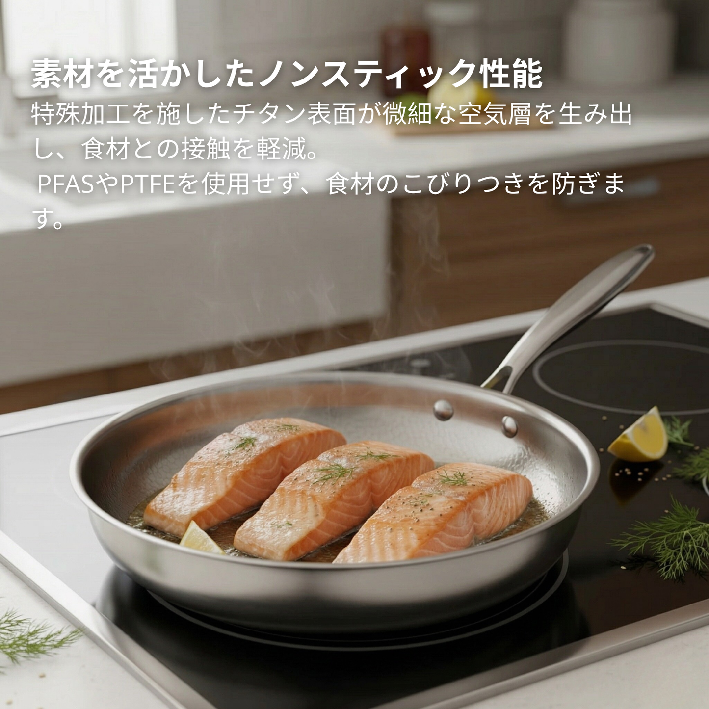 プロフェッショナルチタン調理器具セット